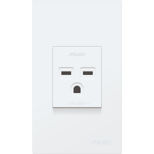 ROYU Wide Series 1 Gang Aircon Outlet Set