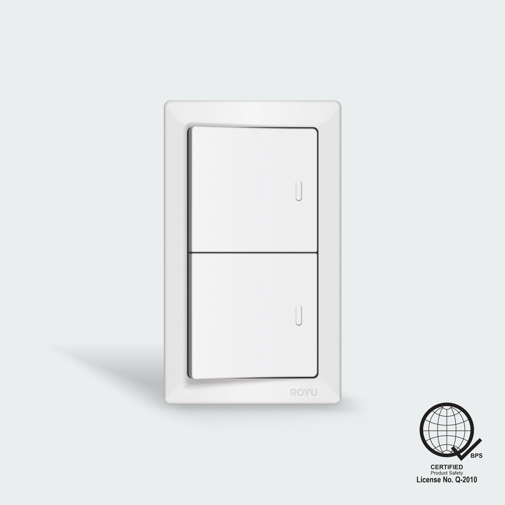 ROYU Super Wide 2 Gang Switch Set