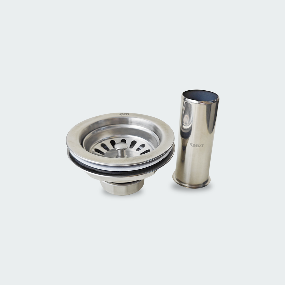 Xpert Basket Strainer w/ Tail Piece