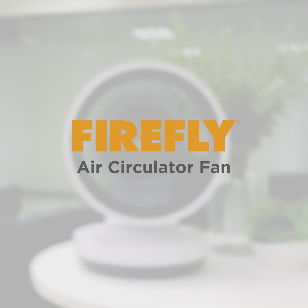 Load video: Firefly Home Desk Circulator Fan