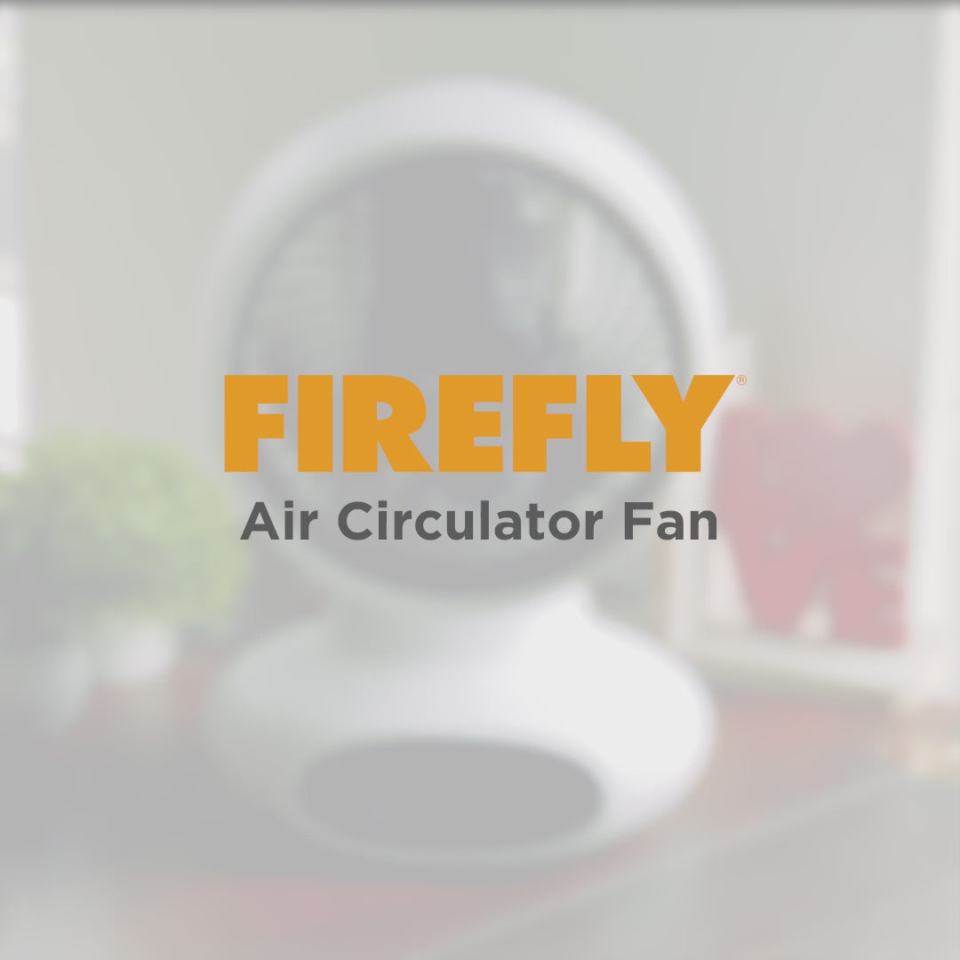 Load video: Firefly Home Desk Air Circulator Fan