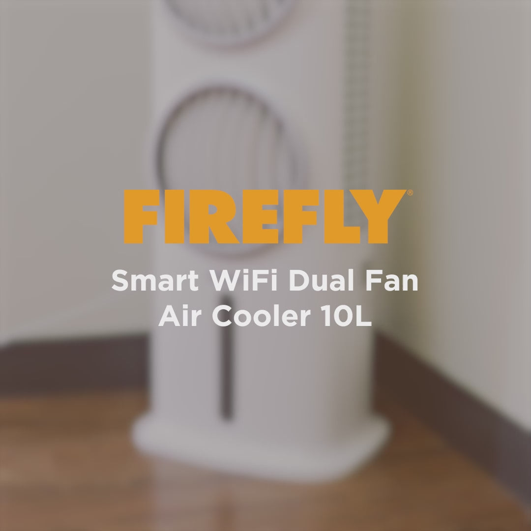 Load video: Firefly Home Smart Air Cooler 10L.