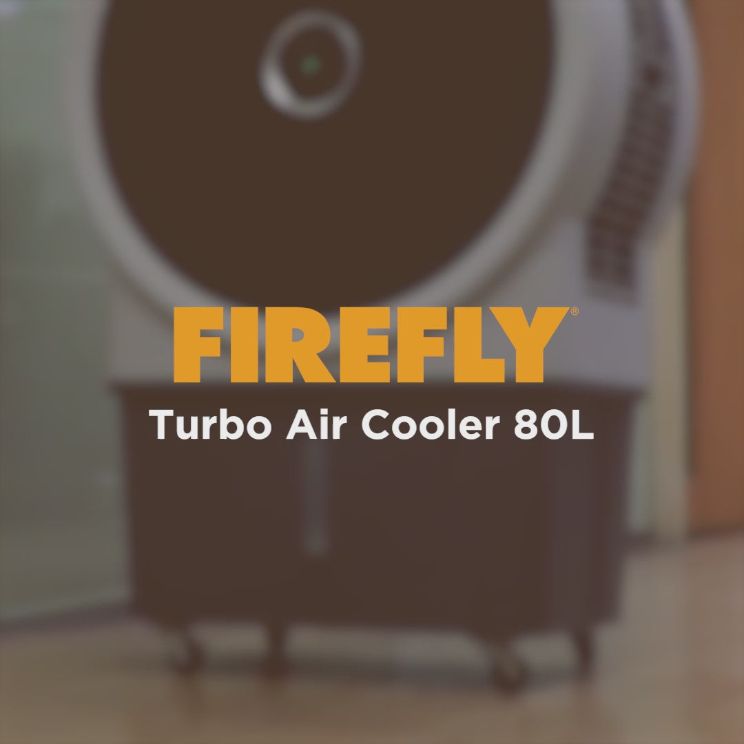 Load video: Firefly Home Air Cooloer 80L