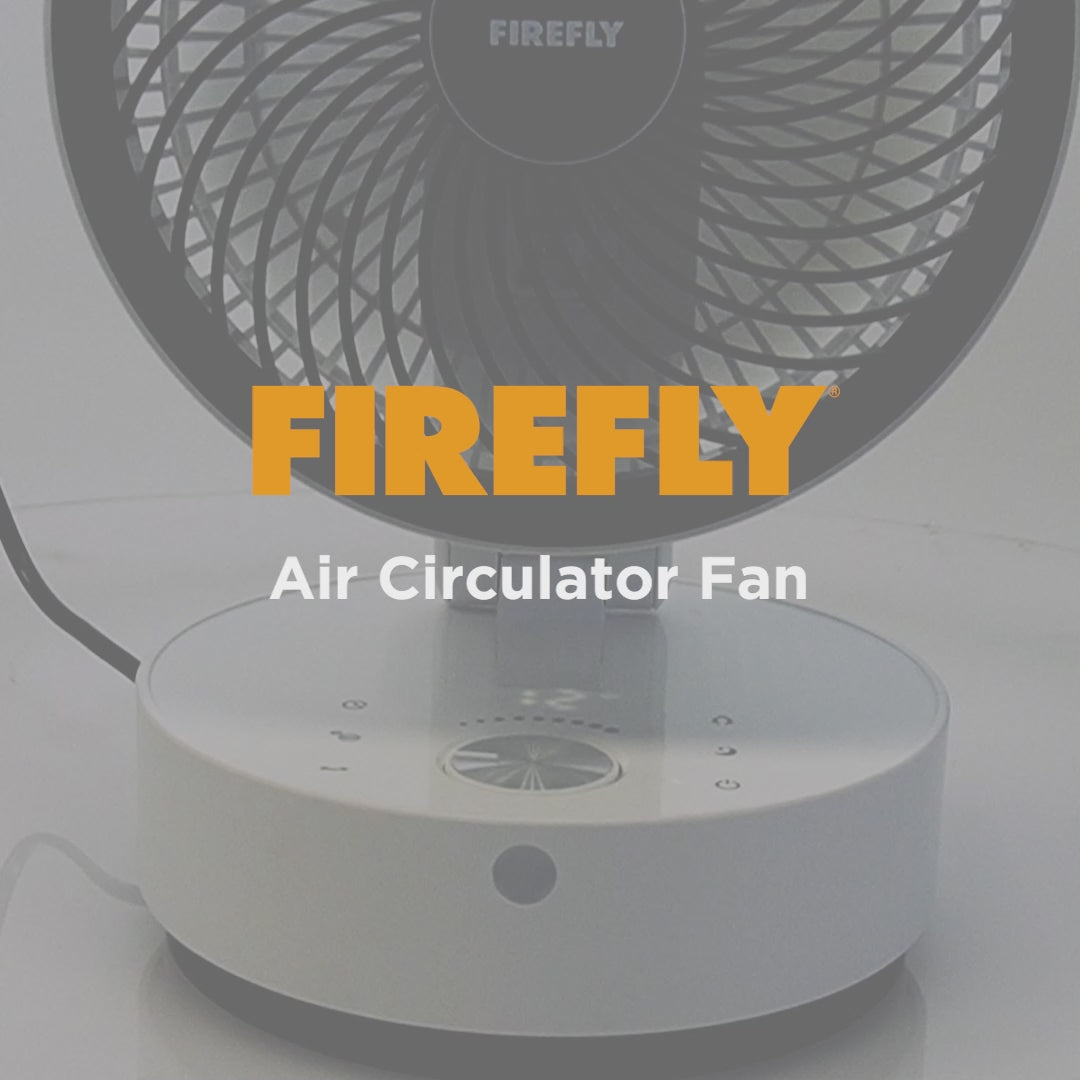 Load video: Firefly Home Circulator Foldable Fan